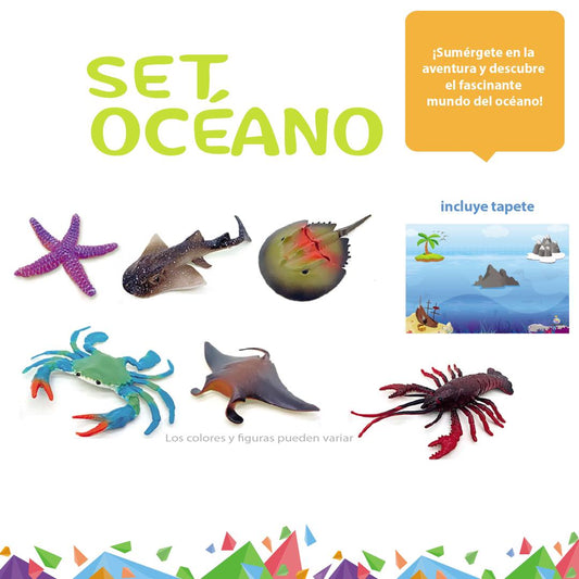 TUBO DE ANIMALES - OCÉANO