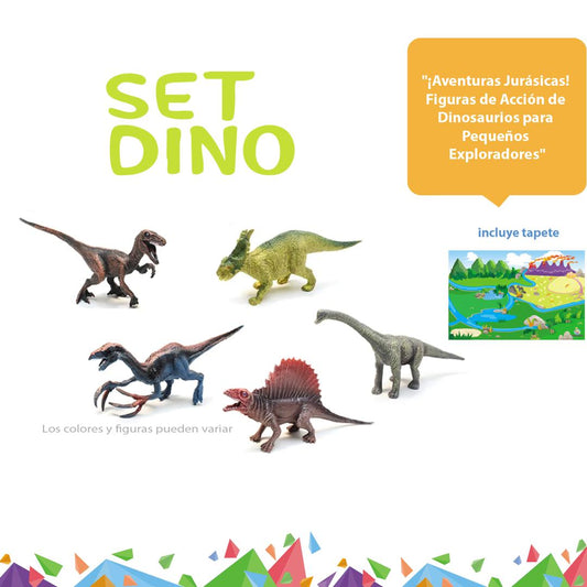 TUBO DE ANIMALES - DINOSAURIOS